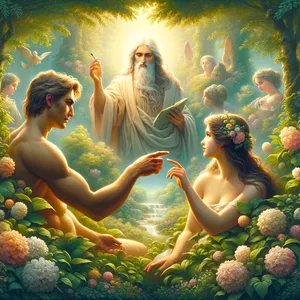 27. I stworzył Bóg człowieka na swój obraz, na obraz Boży go stworzył; mężczyznę i kobietę stworzył ich.