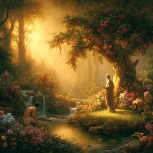 17. ale z drzewa poznania dobra i zła nie będziesz jeść, bo tego dnia, kiedy zjesz z niego, na pewno umrzesz.