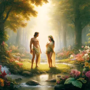 25. A oni oboje byli nadzy, człowiek i jego żona, i nie wstydzili się.