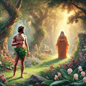 10. A on odpowiedział: Słyszałem Twój głos w ogrodzie, i zląkłem się, bo jestem nagi; przeto skryłem się.