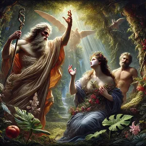 16. Do niewiasty zaś rzekł: Pomnożę bardzo ból twojej ciąży; w bólach będziesz rodziła dzieci; ku twemu mężowi będzie twoje pragnienie, a on będzie panował nad tobą.