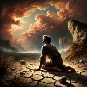 14. Skoro mnie dziś wypędzasz z tej roli, a muszę ukrywać się przed Tobą i być tułaczem i zbiegiem na ziemi, każdy, kto mnie spotka, będzie mógł mnie zabić!”