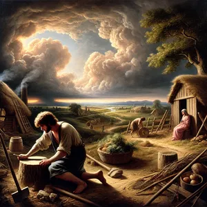 17. Kain zbliżył się do swojej żony, a ona poczęła i urodziła Henocha. Potem zbudował miasto i nadał temu miastu imię swego syna: Henoch.