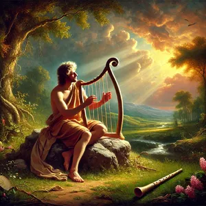 21. A brat jego imieniem Jubal był praojcem wszystkich grających na cytrze i flecie.