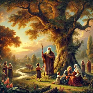 10. Po zrodzeniu Kenana Enosz żył jeszcze 815 lat i zrodził synów i córki.