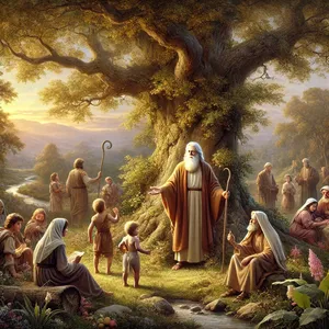 16. Po zrodzeniu Jereda Mahalaleel żył jeszcze 830 lat i zrodził synów i córki.