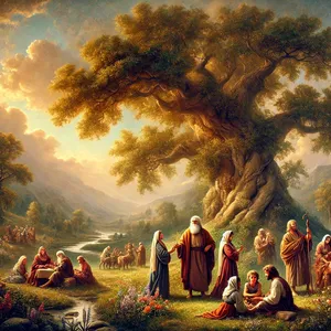 30. Po zrodzeniu Noego Lamech żył jeszcze 595 lat i zrodził synów i córki.