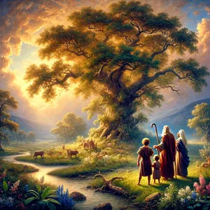 32. A gdy Noe miał 500 lat, zrodził Sema, Chama i Jafeta.