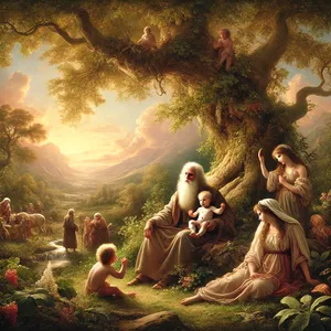 4. Po zrodzeniu Seta Adam żył jeszcze 800 lat i zrodził synów i córki.