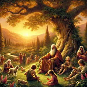 7. Po zrodzeniu Enosza Set żył jeszcze 807 lat i zrodził synów i córki.