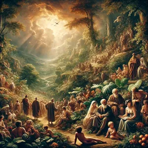 1. A gdy ludzie zaczęli się rozmnażać na ziemi, rodziły się im córki.