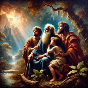 10. Noe zrodził trzech synów: Sema, Chama i Jafeta.