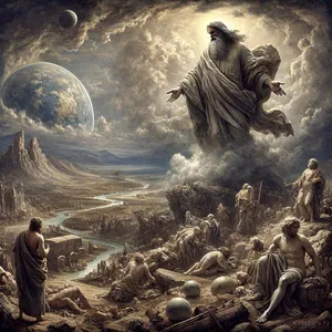 12. Bóg widział, że ziemia jest skażona, bo wszyscy ludzie na ziemi postępowali niegodziwie.