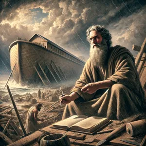 22. I Noe wykonał wszystko tak, jak mu Bóg polecił: tak uczynił.