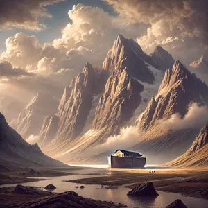 4. W siódmym miesiącu, siedemnastego dnia tego miesiąca, arka osiadła na górach Ararat.