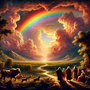 12. I dodał Bóg: To jest znak przymierza, które zawieram między mną a wami oraz każdą istotą żyjącą, jaka jest z wami, na wszystkie pokolenia: