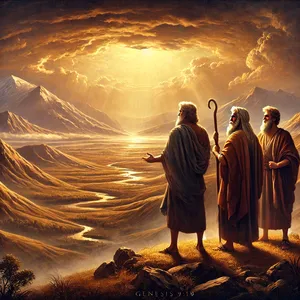 19. Ci trzej byli synami Noego i z nich rozprzestrzeniła się cała ludność ziemi.