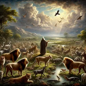 2. Niech boją się was i drżą przed wami wszystkie zwierzęta ziemi i wszystkie ptaki nieba, wszystko, co się porusza na ziemi, i wszystkie ryby morskie; oddaję je w wasze ręce.