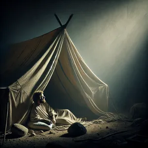 21. Gdy napił się wina, upił się i leżał nagi w swoim namiocie.