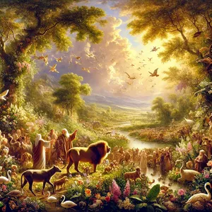 7. Wy zaś bądźcie płodni i rozmnażajcie się, napełniajcie ziemię i rozmnażajcie się na niej.